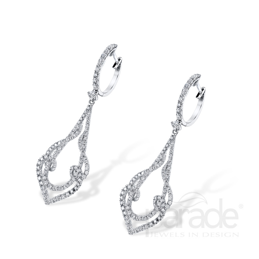 Lumiere HE3171A diamond earrings